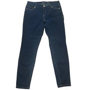 Inc International Concepts Denim Dark Wash Skinny Leg Curvy Fit Jeans 8S